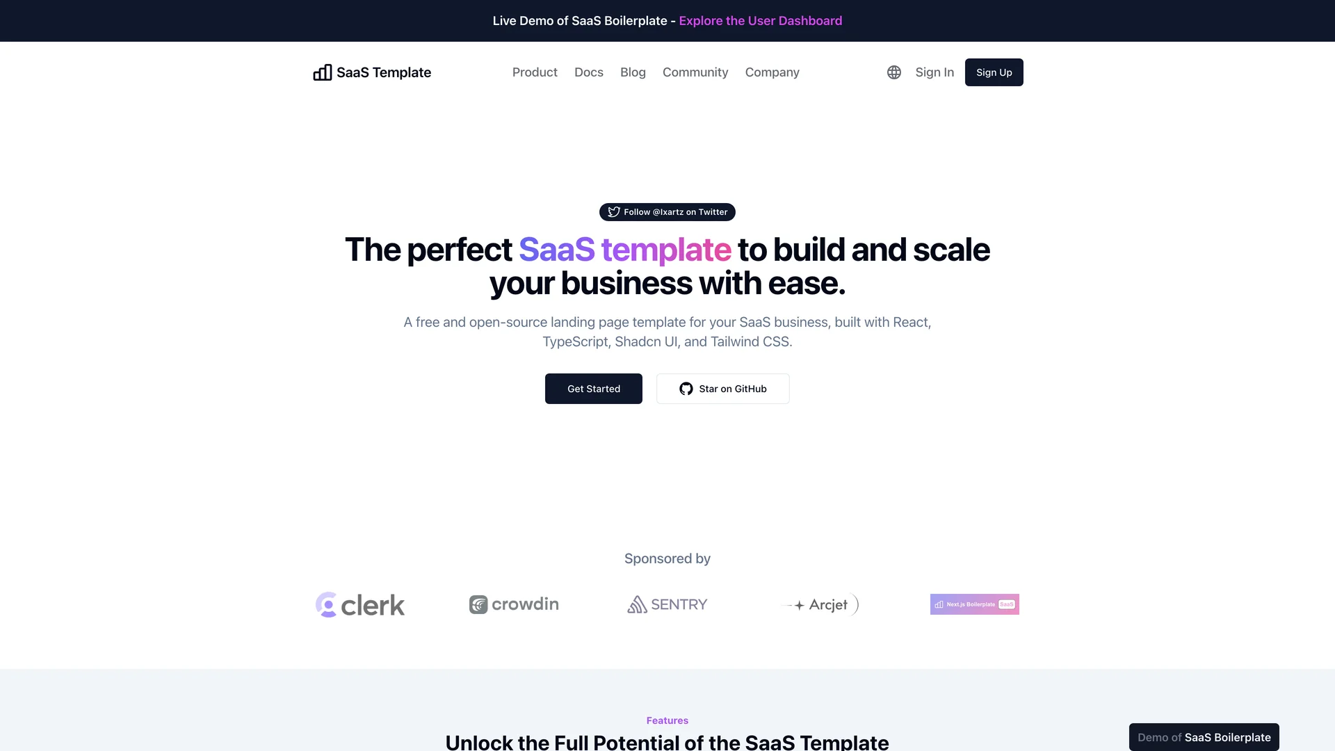 L3 appchain boilerplate customizable template screenshot